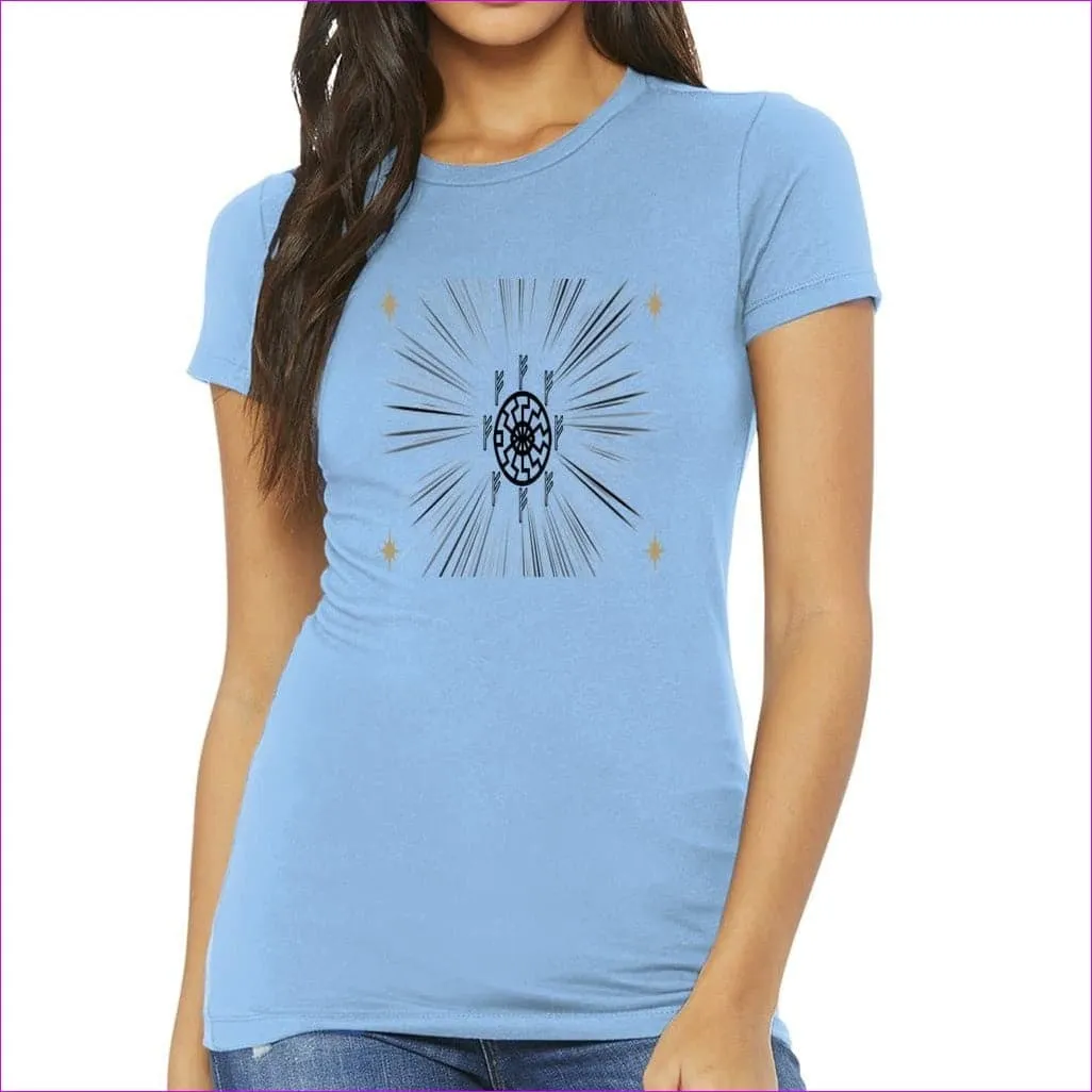 Fehu Sun Womens Slim Fit Tee