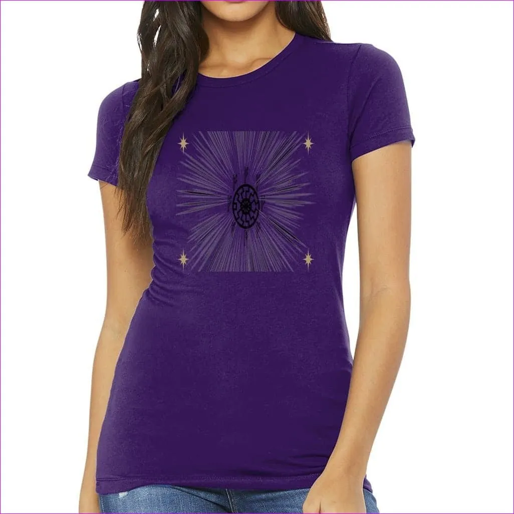 Fehu Sun Womens Slim Fit Tee