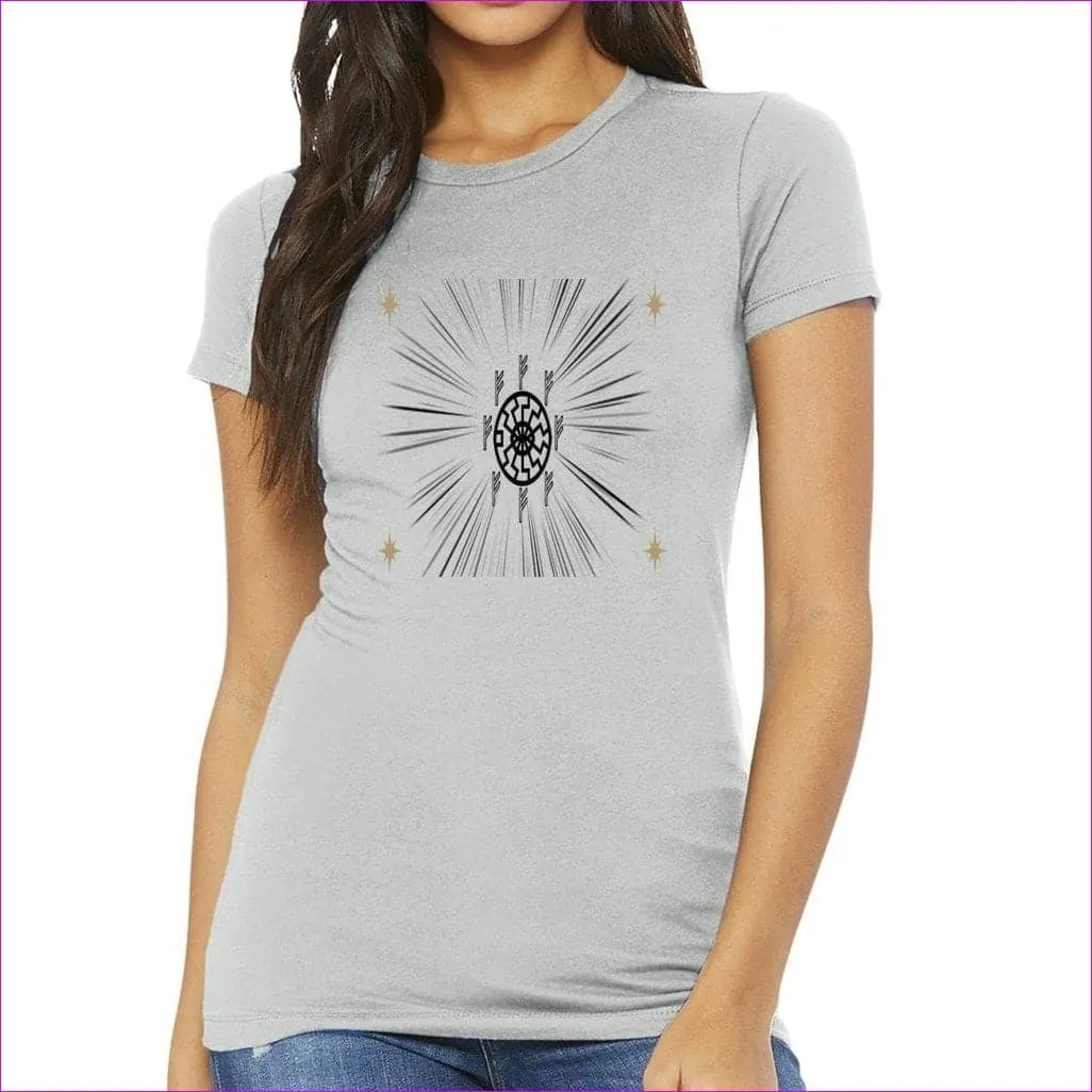 Fehu Sun Womens Slim Fit Tee