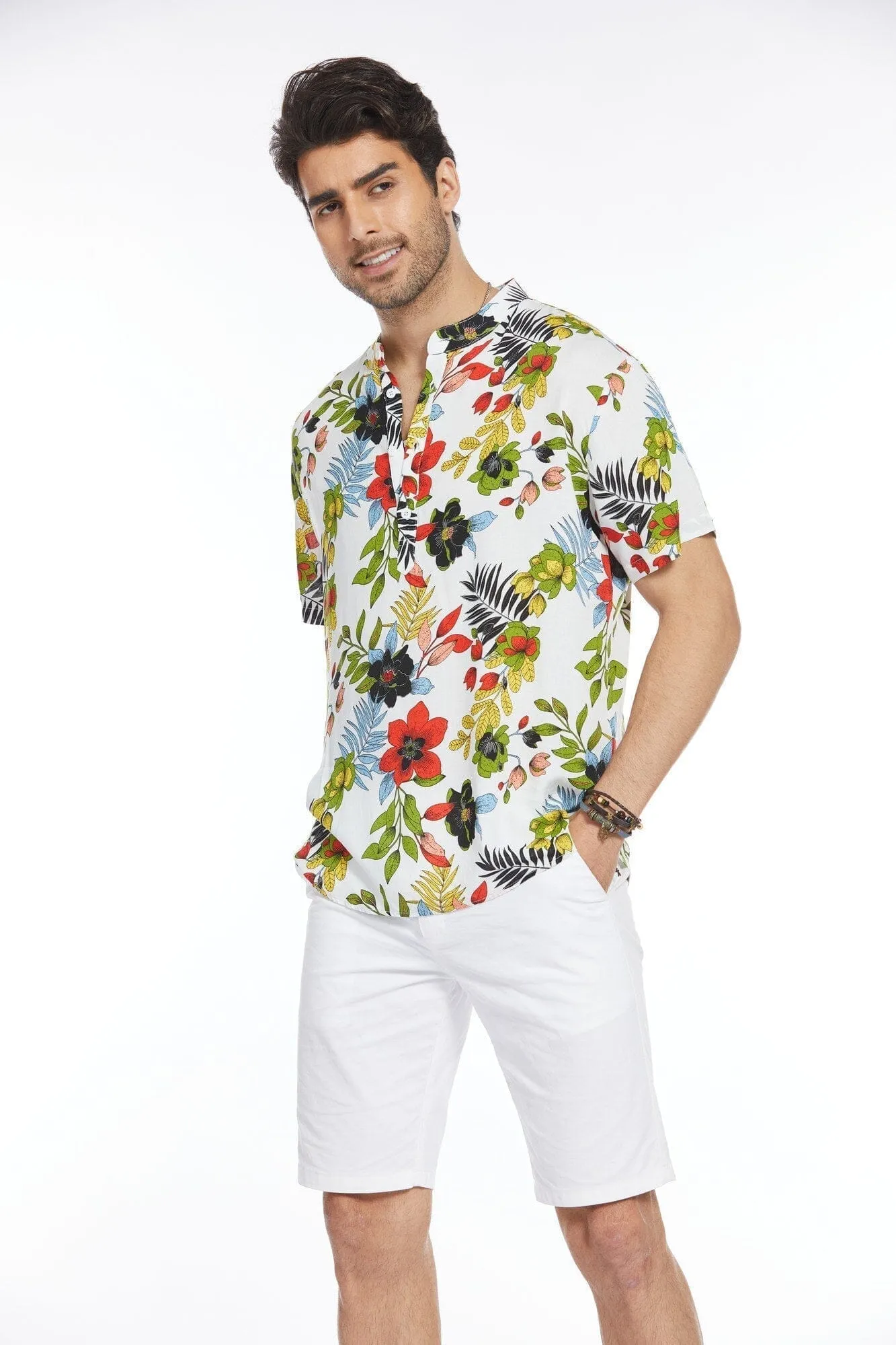 Floral Henley Shirt (US Only)