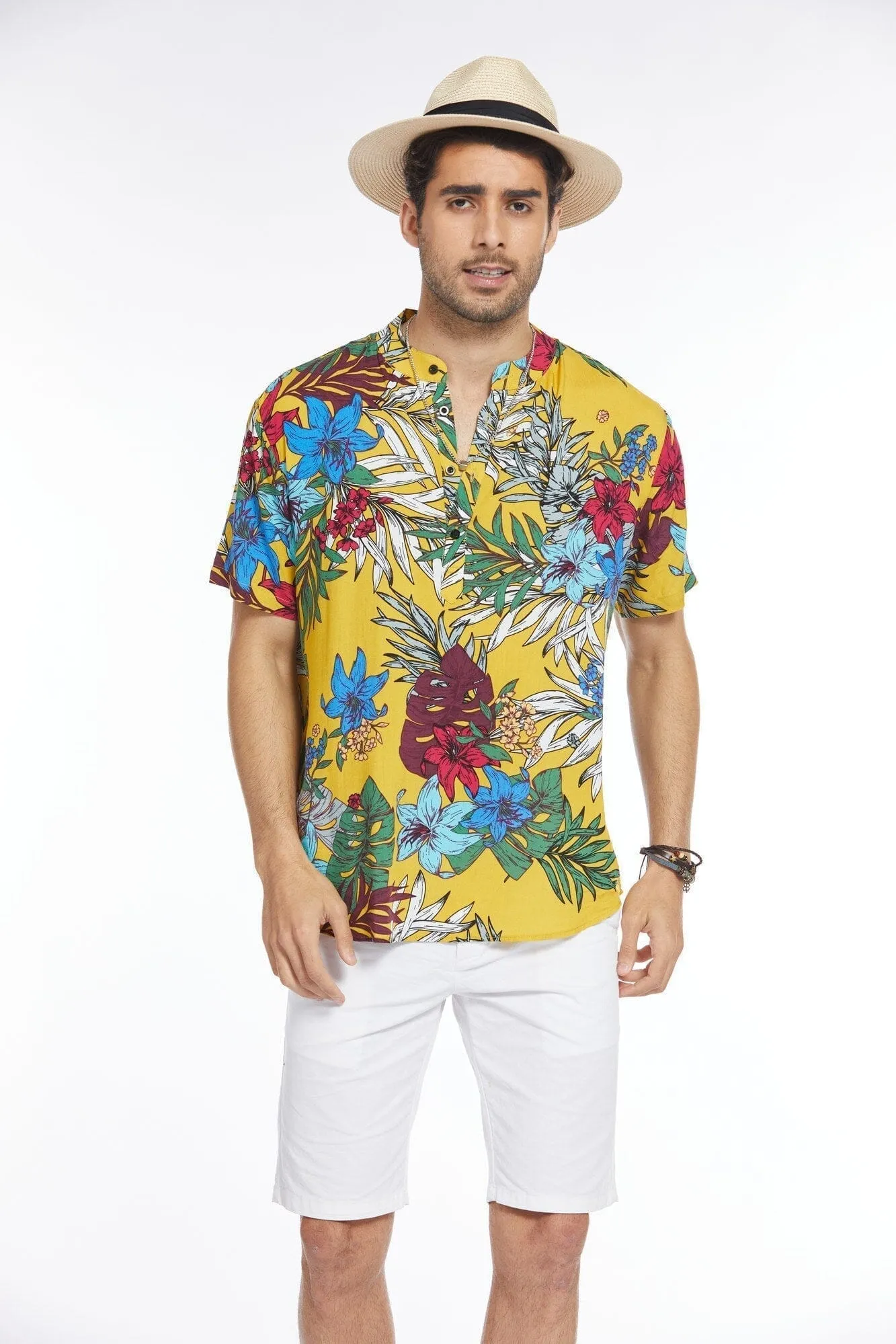 Floral Henley Shirt (US Only)