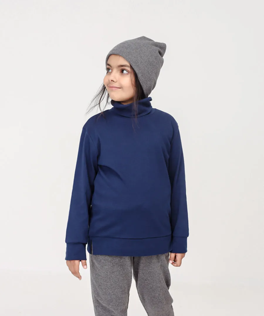 Girls' Essential Turtleneck