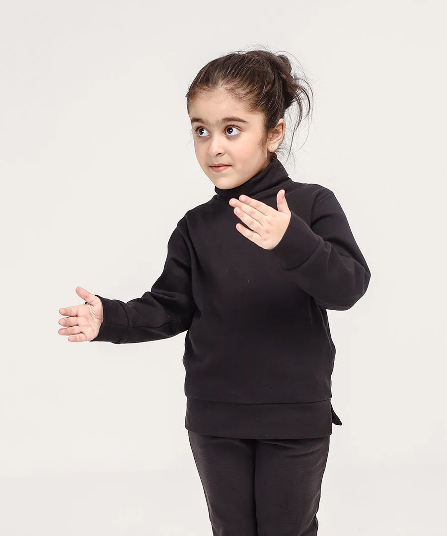 Girls' Essential Turtleneck