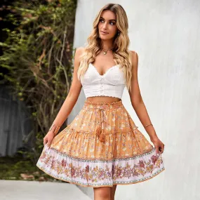 Glow Chic's Printed Half Skirt