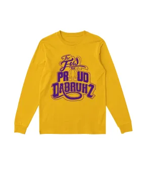 Gold Da Bruhz Long Sleeve T-Shirt