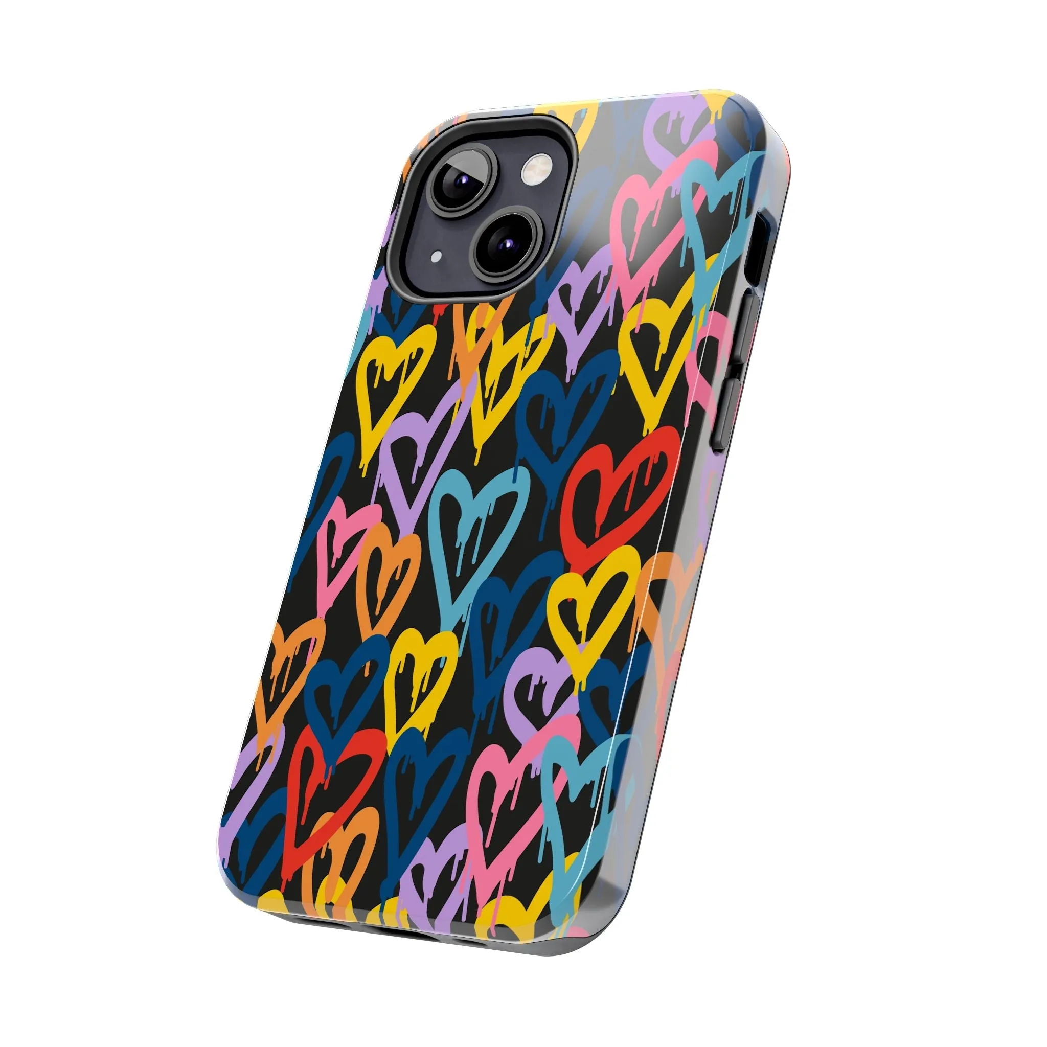 Graffiti Heart Wall | Abstract Hearts Case