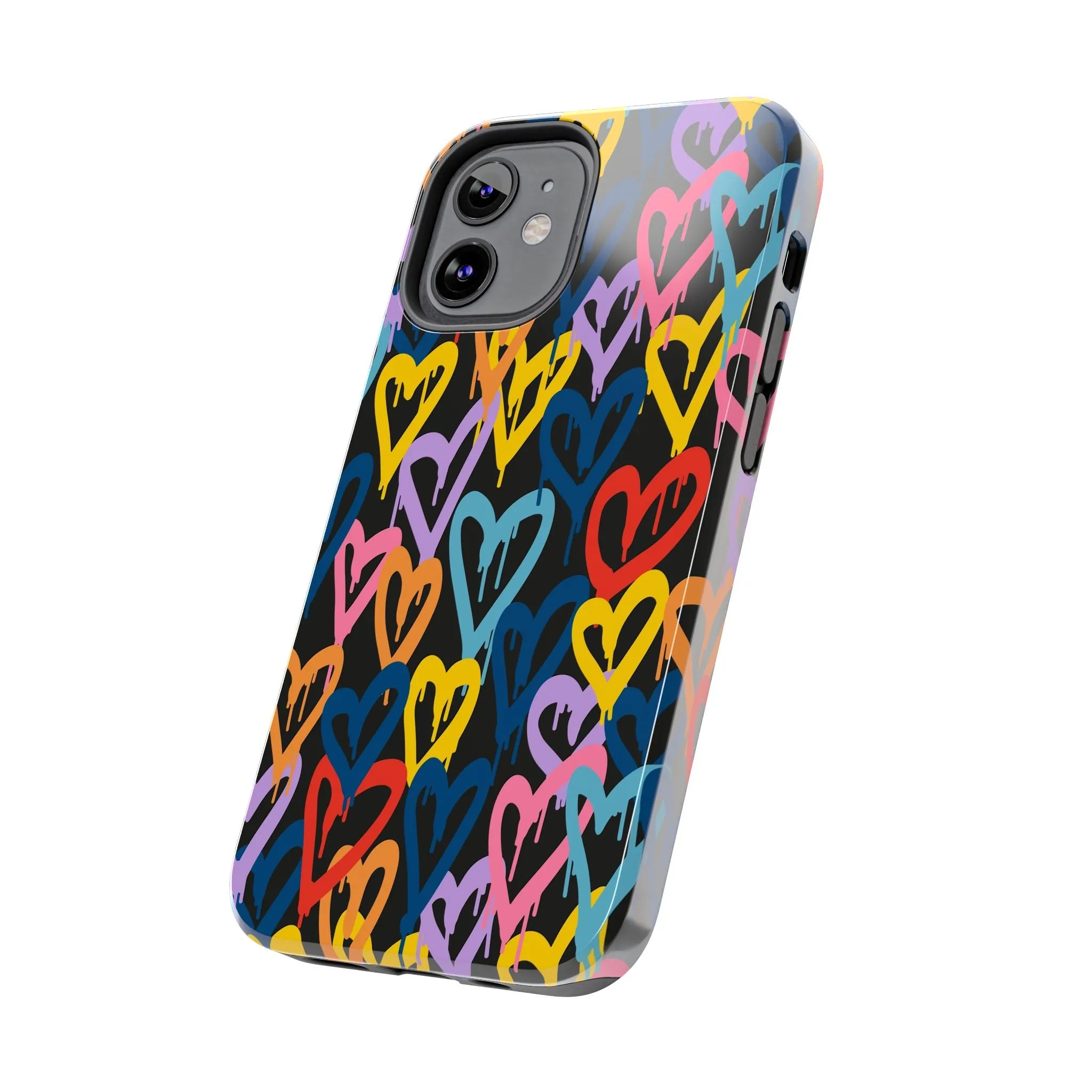 Graffiti Heart Wall | Abstract Hearts Case