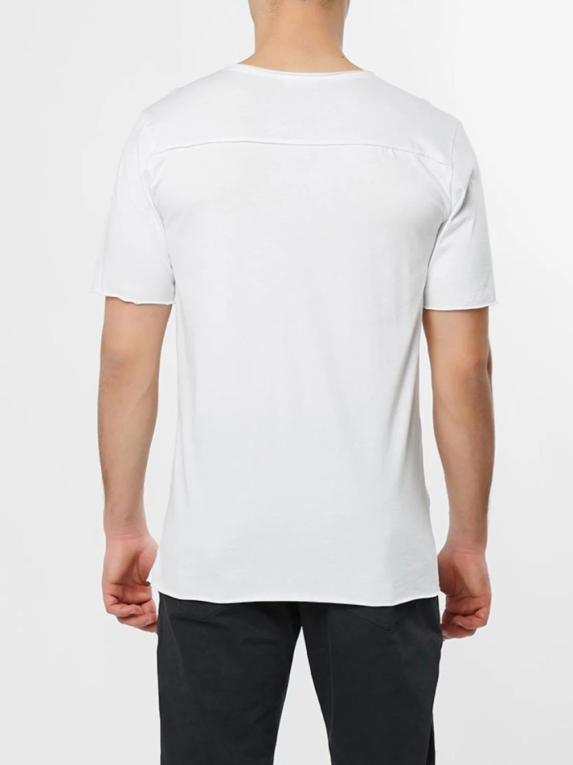 Grandad Organic Cotton T-shirt White