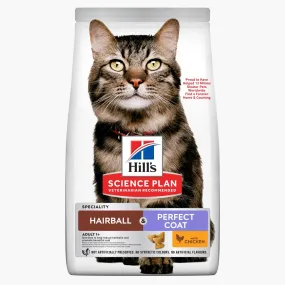 Hairball & Perfect Coat Mature Adult with Chicken Cat Food