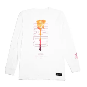 Halo Gravity Hammer White Long Sleeve Tee