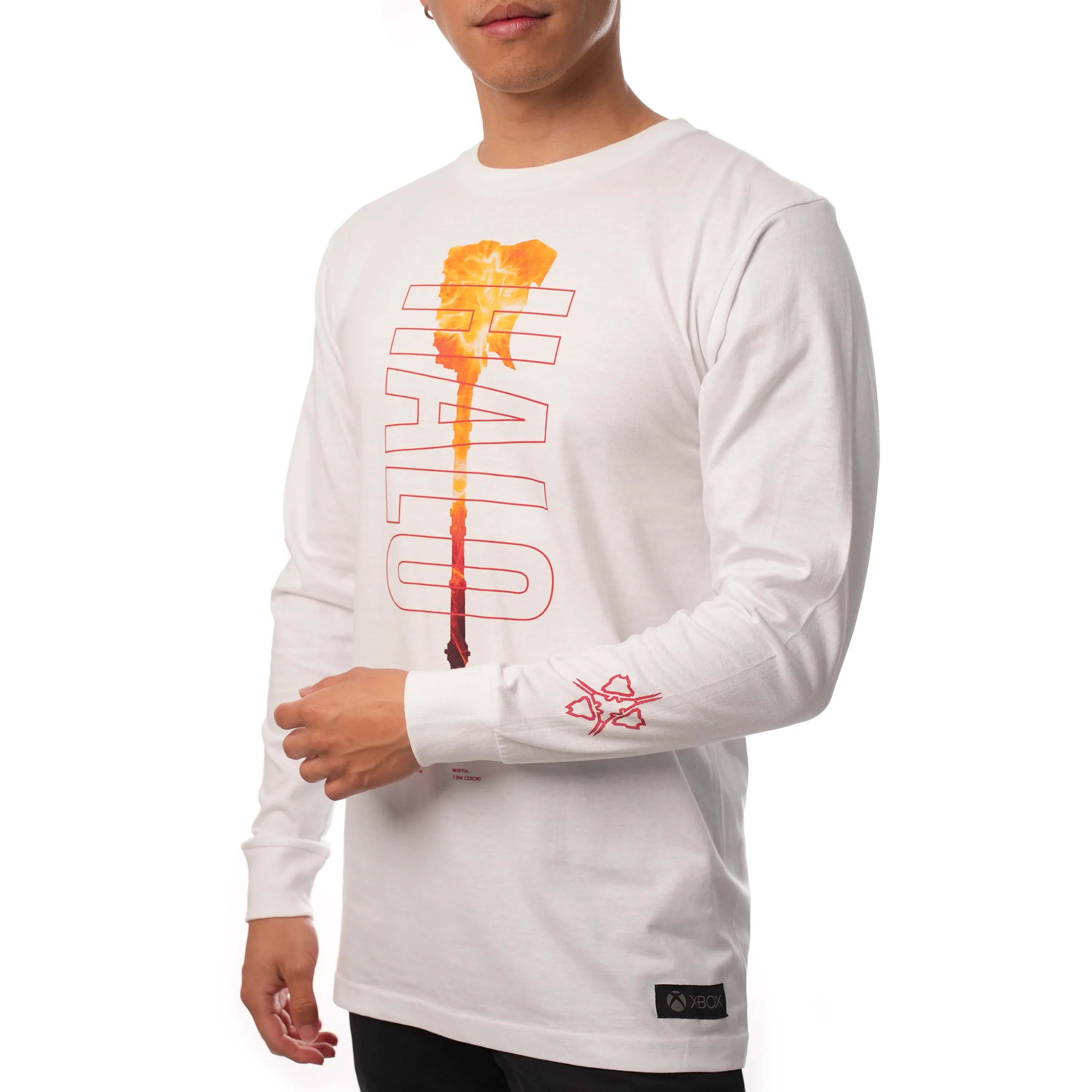 Halo Gravity Hammer White Long Sleeve Tee