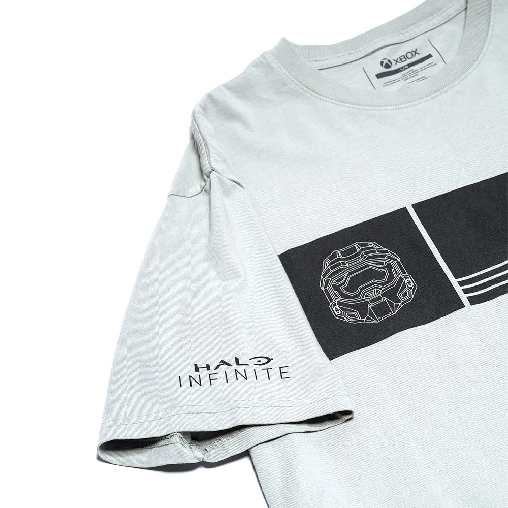 Halo Infinite Deconstructed Light Gray Tee