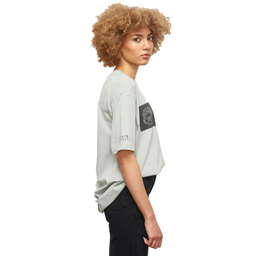 Halo Infinite Deconstructed Light Gray Tee