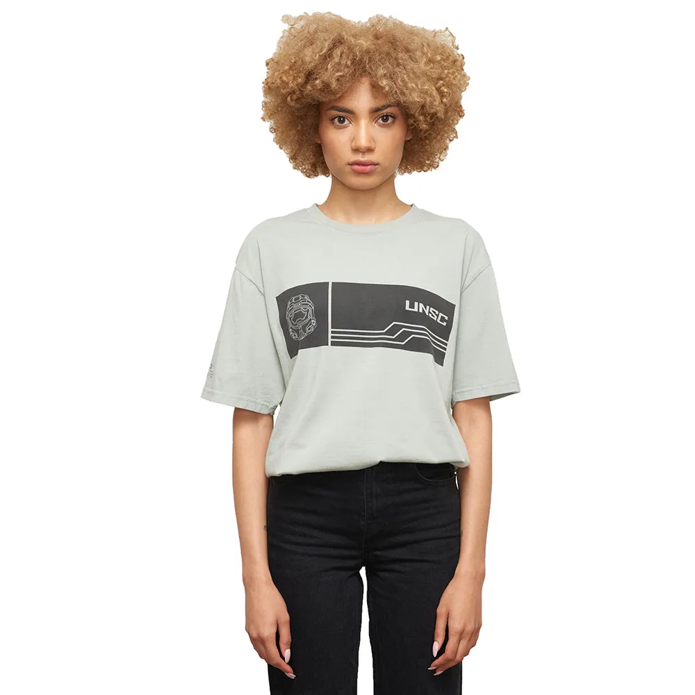 Halo Infinite Deconstructed Light Gray Tee