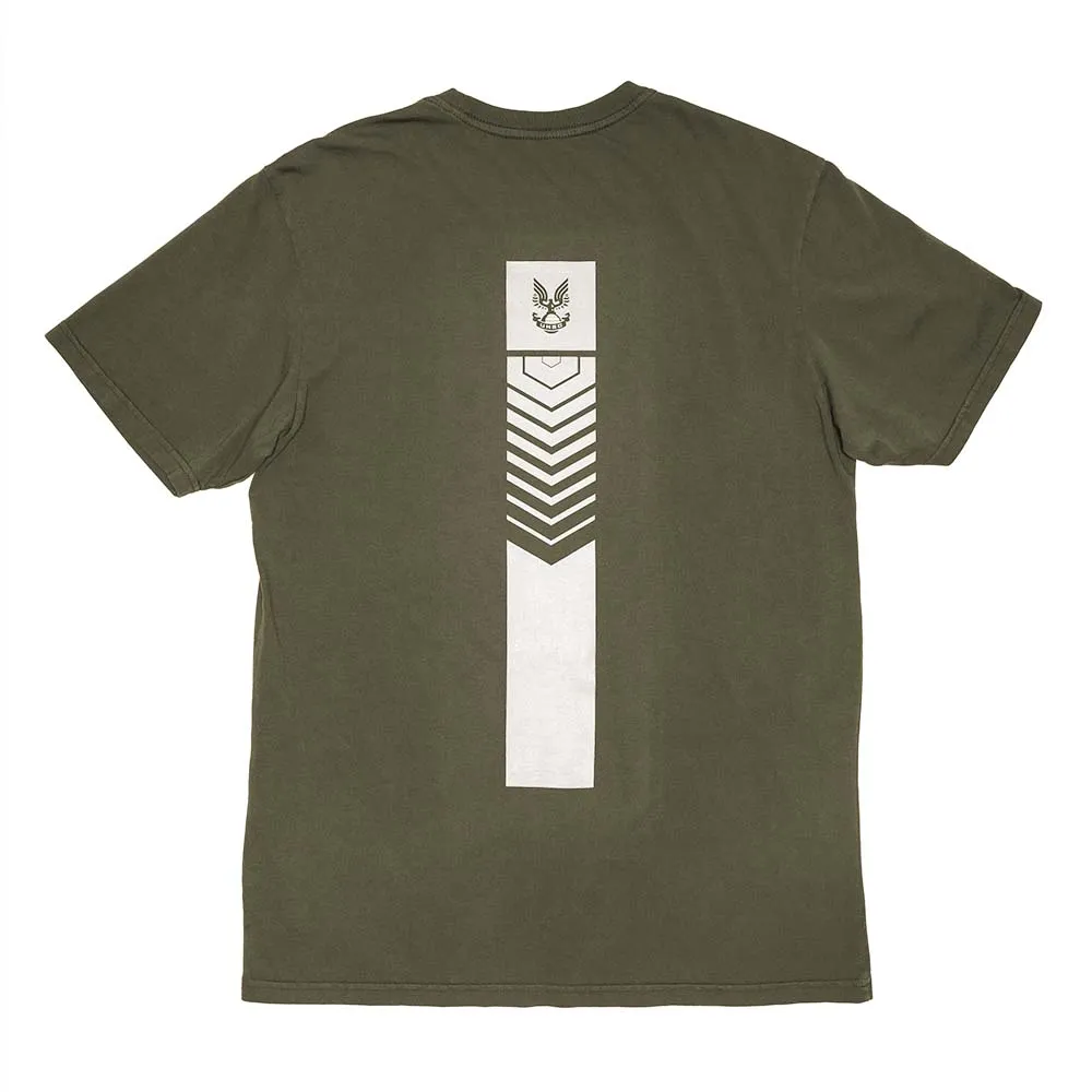 Halo Infinite Deconstructed Olive Tee