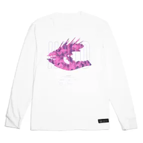 Halo Needler White Long Sleeve Tee