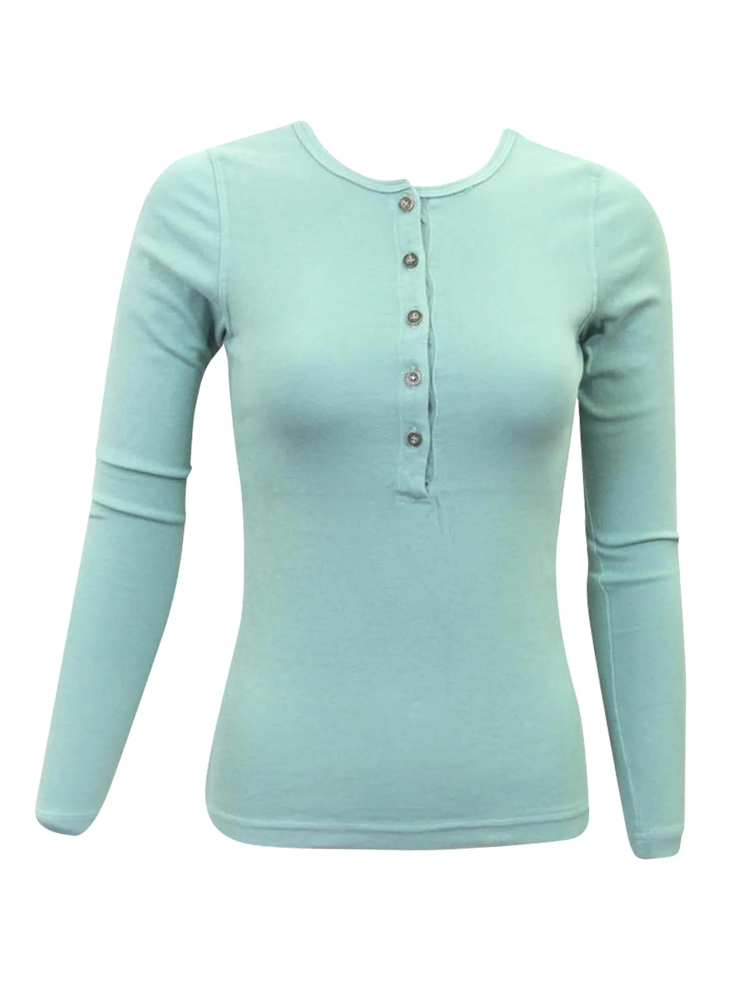 Hard Tail Long Sleeve Henley Shirt T-219