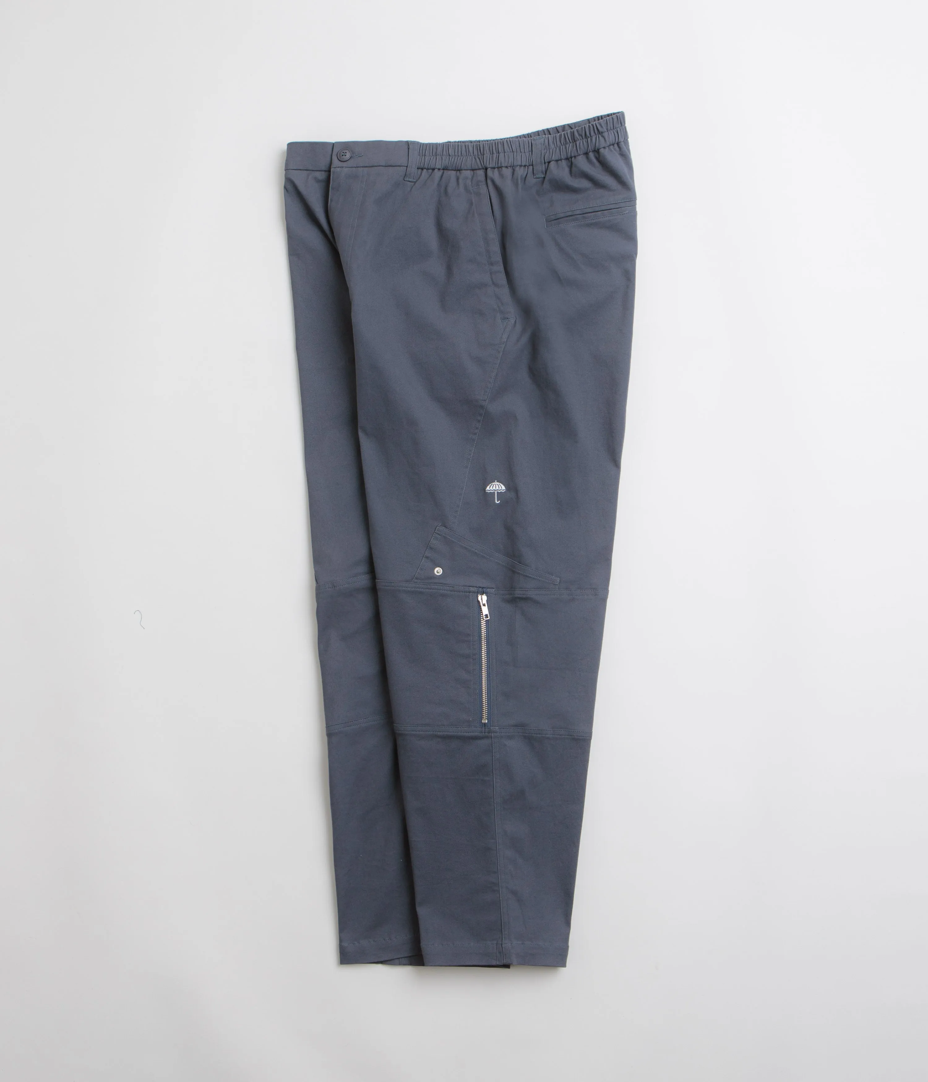 Helas Station Utility Pants - Grey Blue