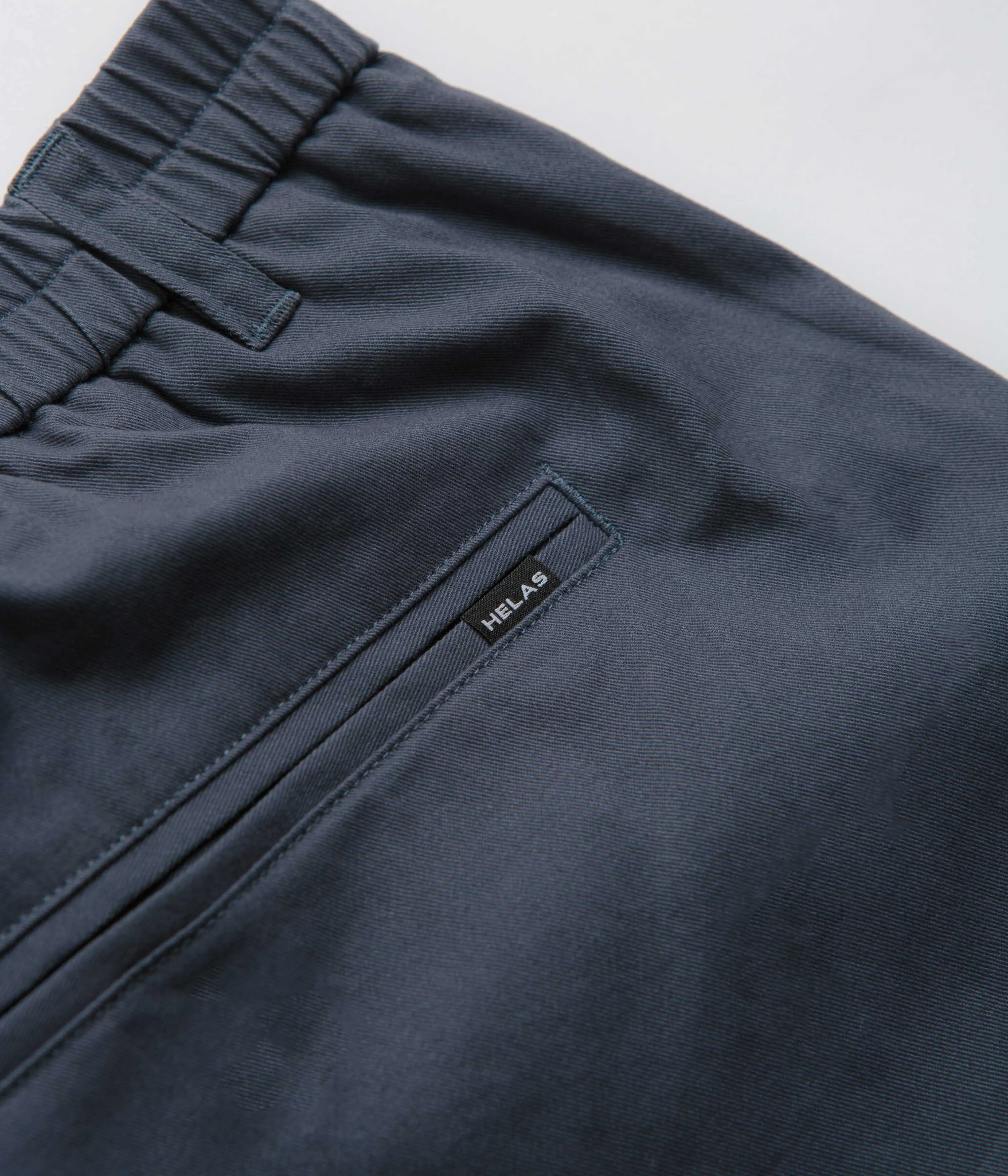 Helas Station Utility Pants - Grey Blue