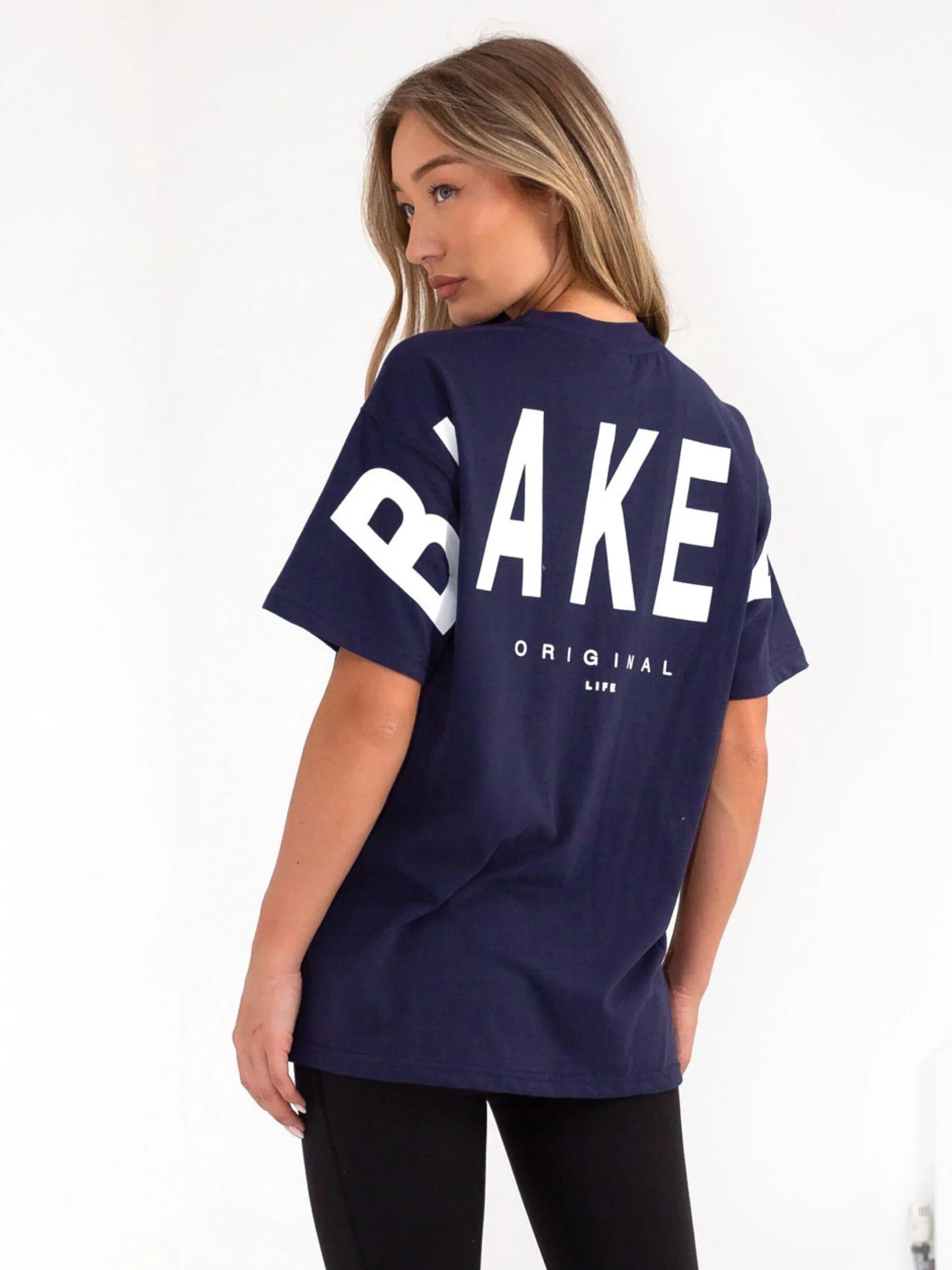 Isabel Oversized T-Shirt - Dark Navy