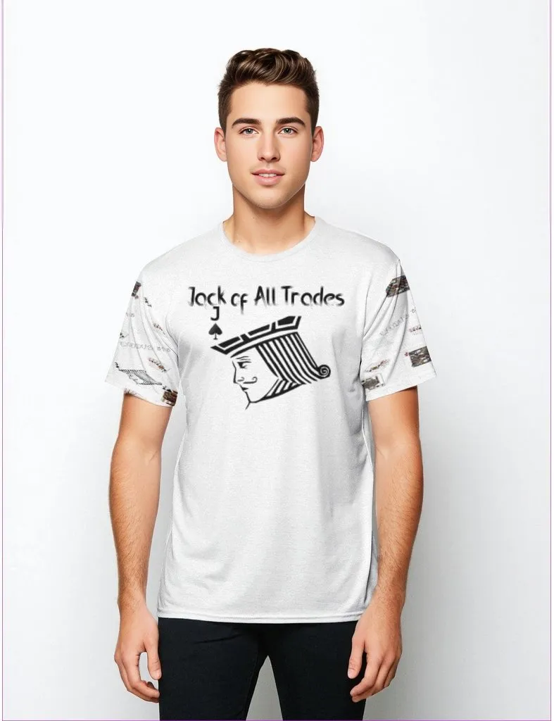 Jack of All Trades Mens Crew Tee - Ships from The US