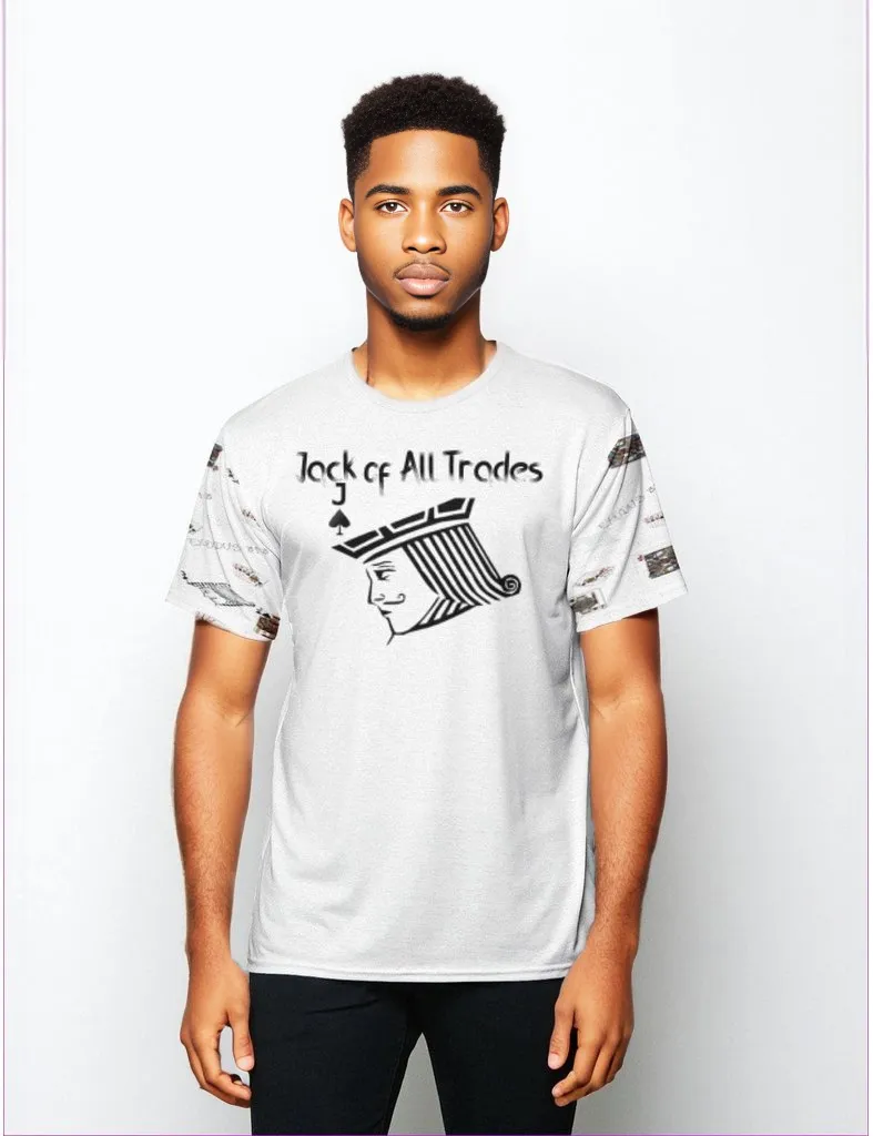 Jack of All Trades Mens Crew Tee - Ships from The US