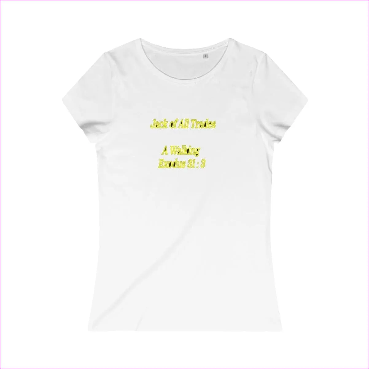 Jack of All Trades Womens Organic Tee