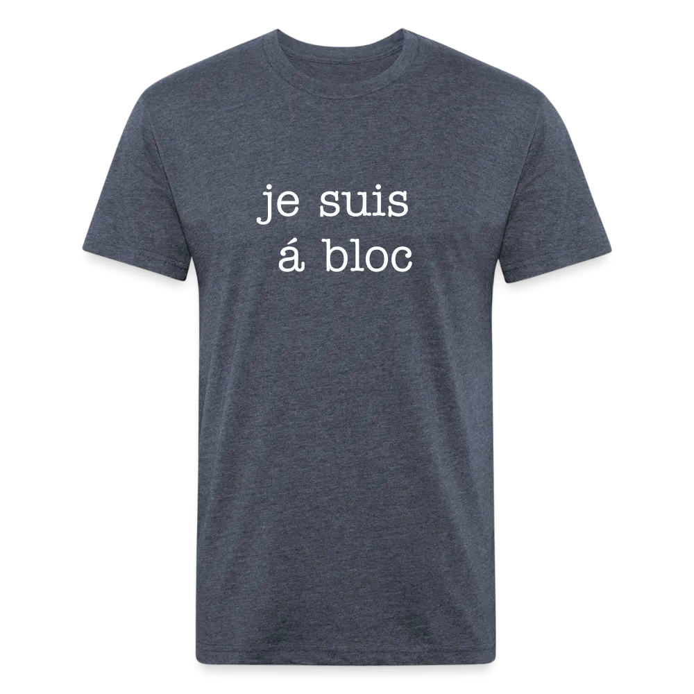 je suis á bloc t-shirt