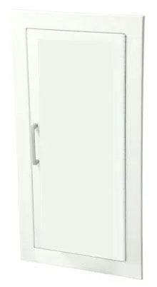 JL Industries 1015-S-21 Ambassador Series - Steel Fire Extinguisher Cabinet - Solid with pull handle, No Glazing