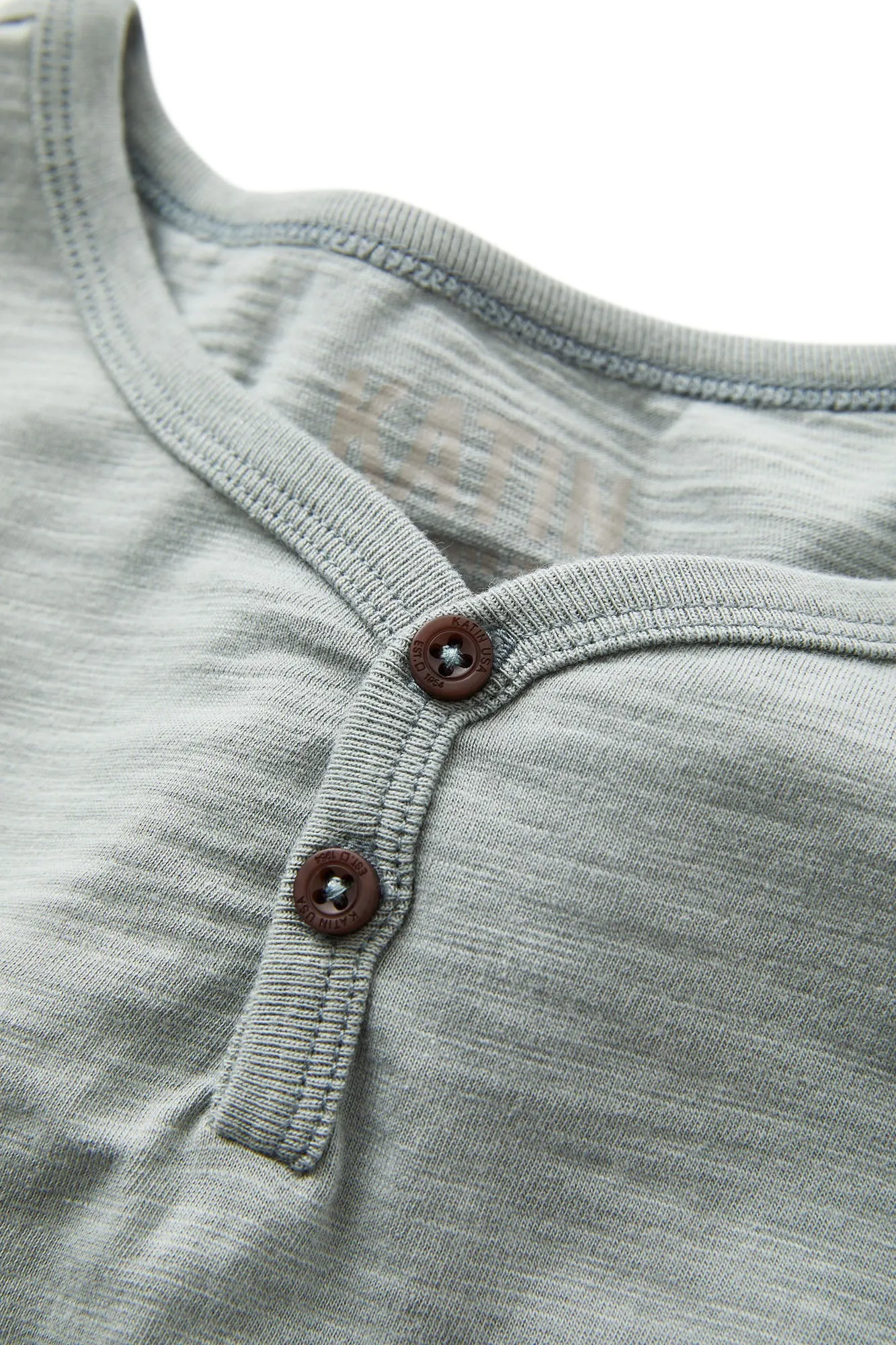 Katin Folk Henley - Grey Green