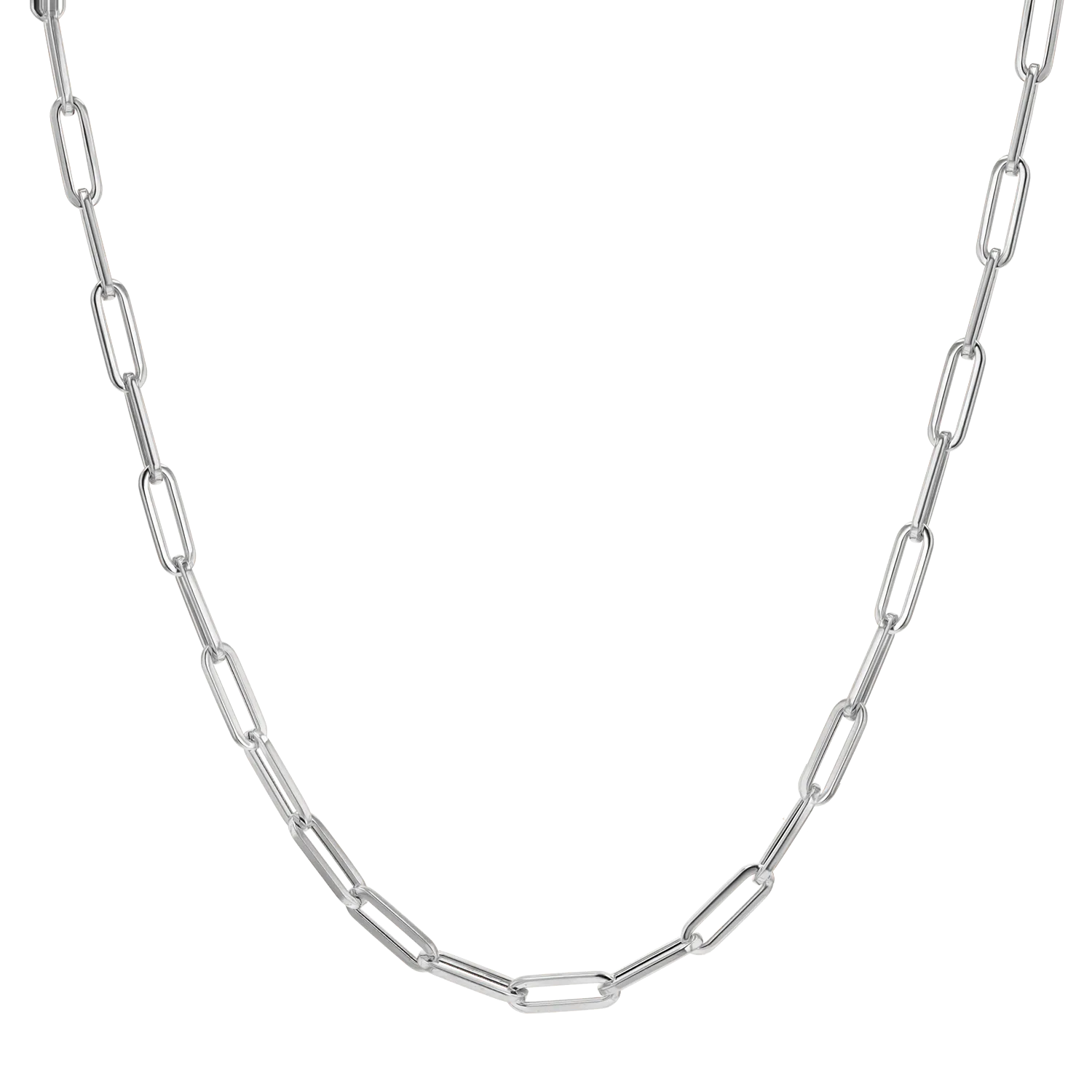 Kids Paper Clip Chain Necklace