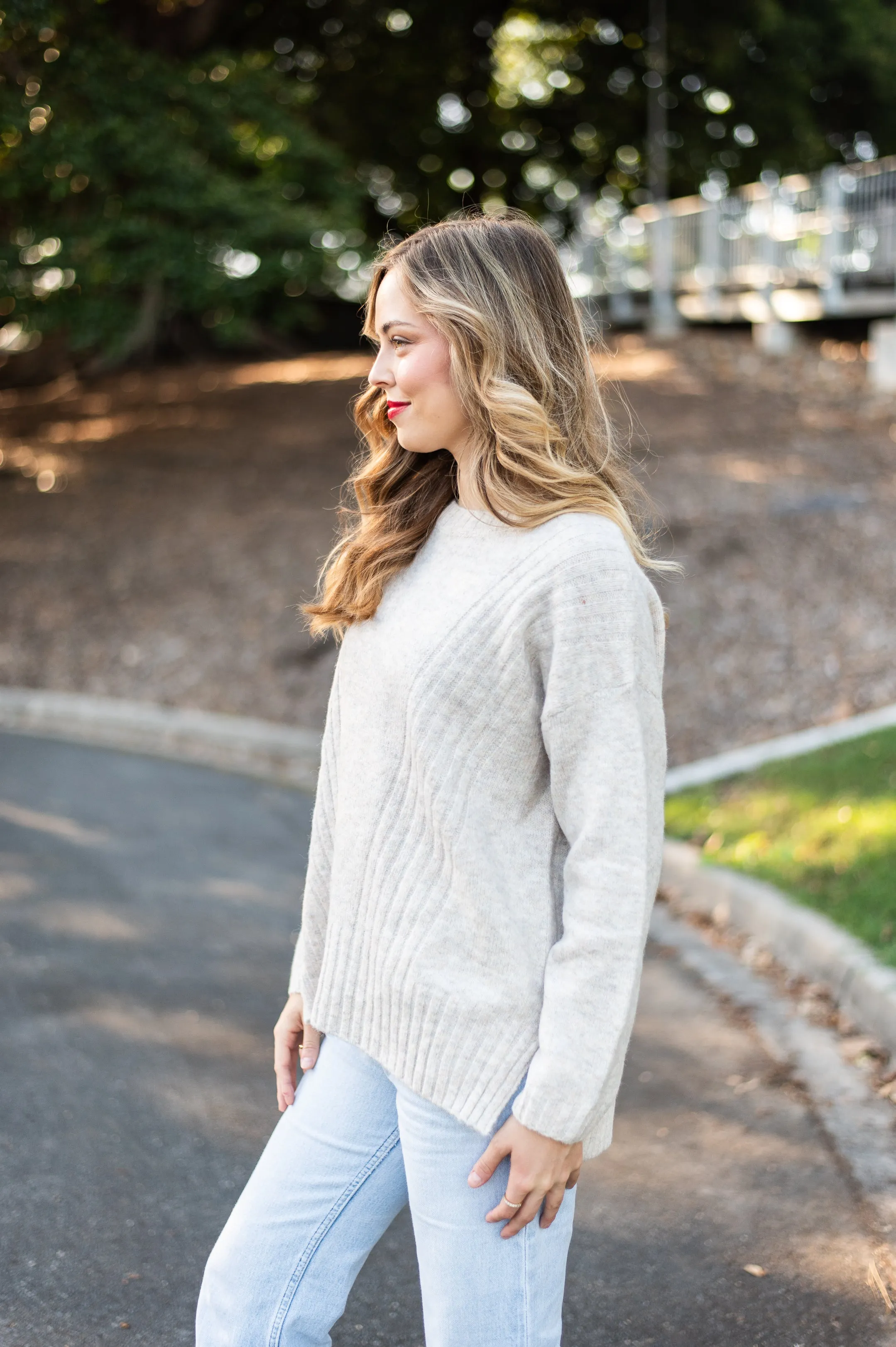 Kira Jumper  |  Beige