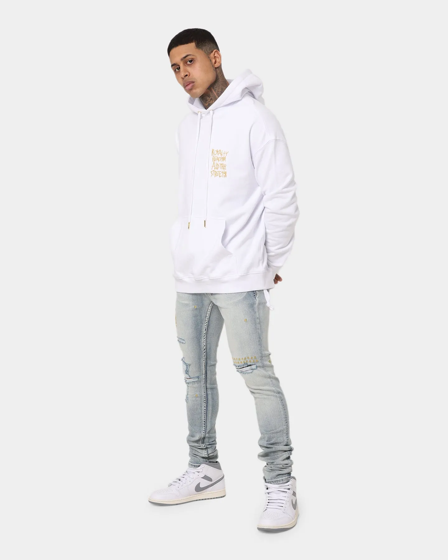 Ksubi 23 Biggie Hoodie Tru White