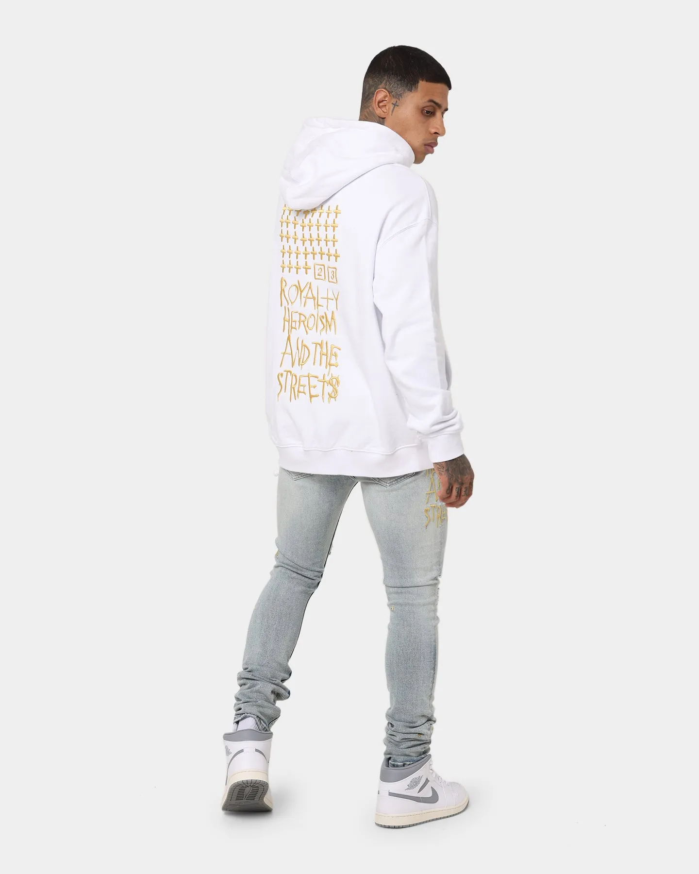 Ksubi 23 Biggie Hoodie Tru White