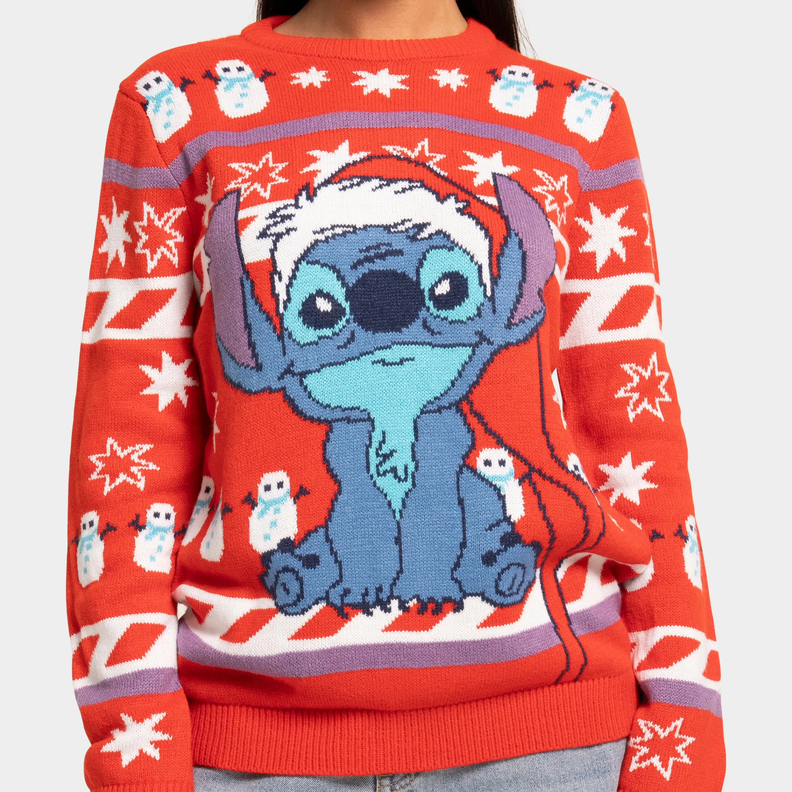 Lilo And Stitch Womens Christmas Jumper