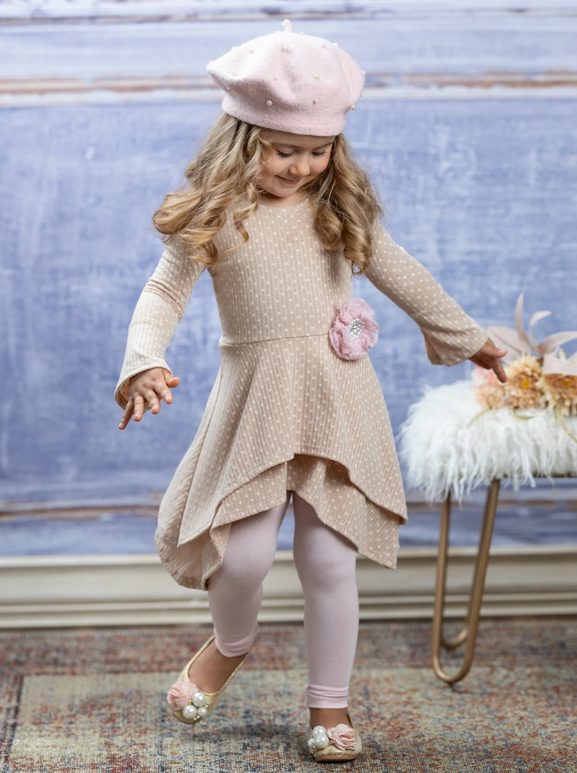 Little Star Sidetail Tunic and Legging Set