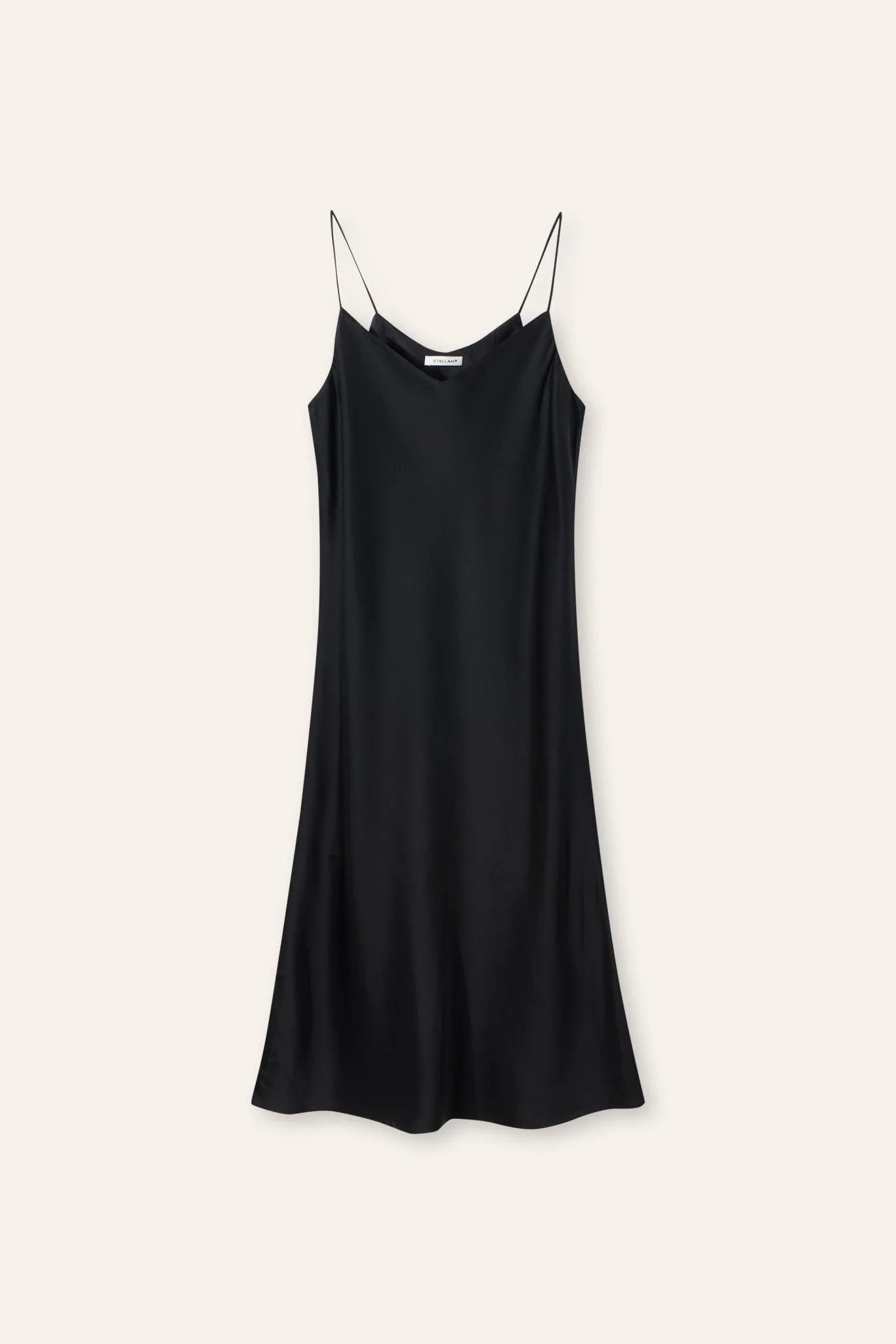 LVY cami midi dress (Black)