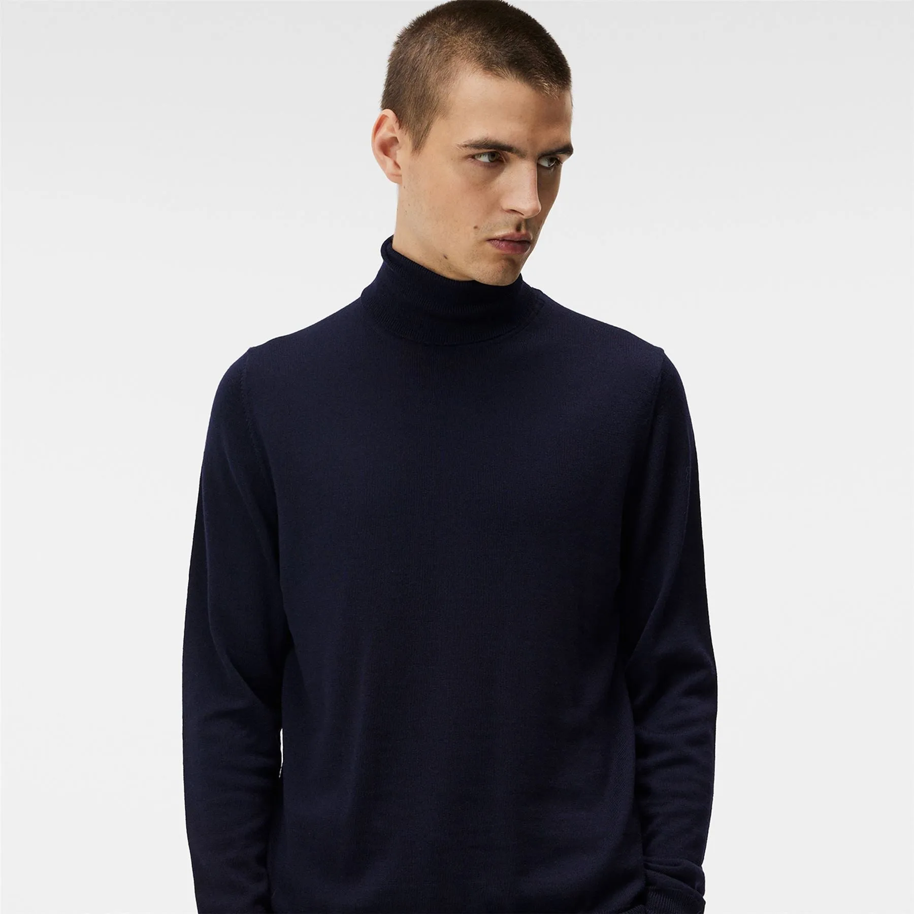 Lyd Merino Turtleneck Sweater JL Navy - AW23