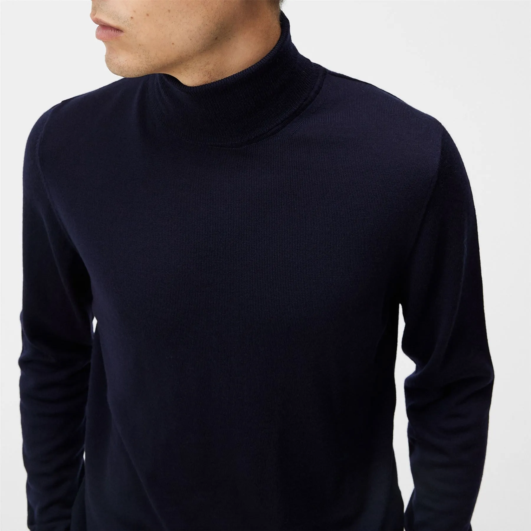 Lyd Merino Turtleneck Sweater JL Navy - AW23