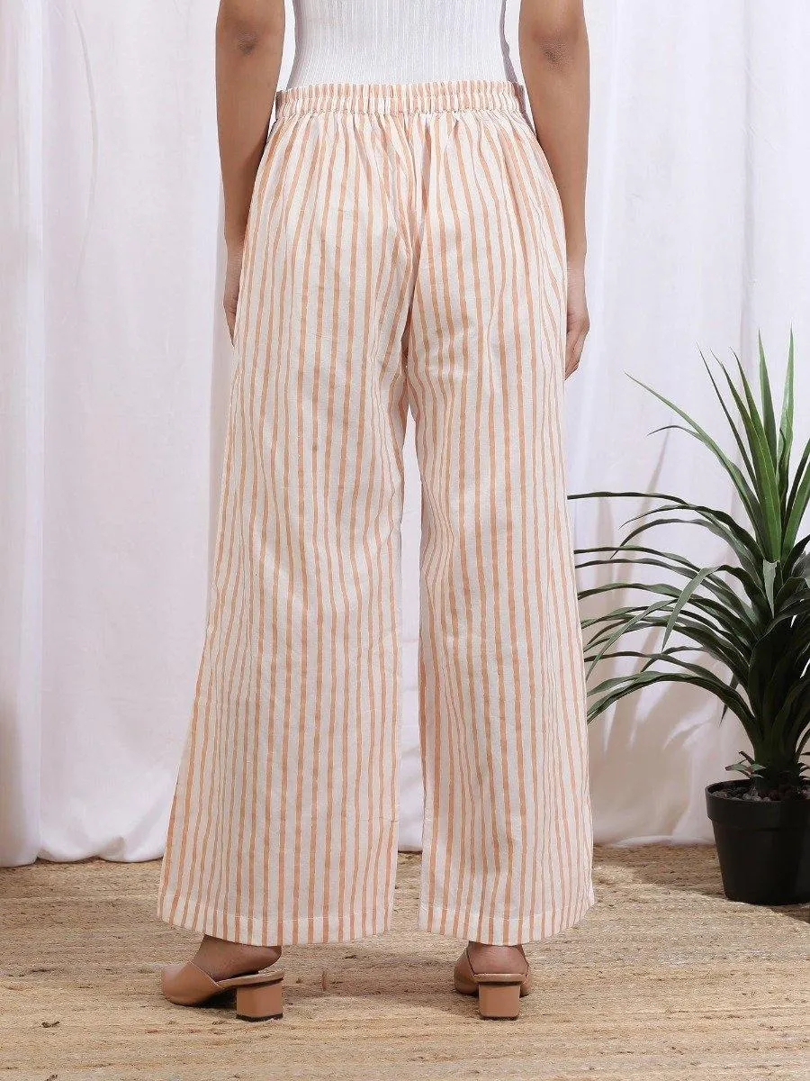 Mangue Cotton Stripe Pants