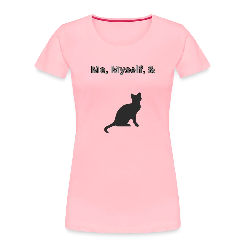 Me, Myself, & Cat Premium Women’s Organic T-Shirt