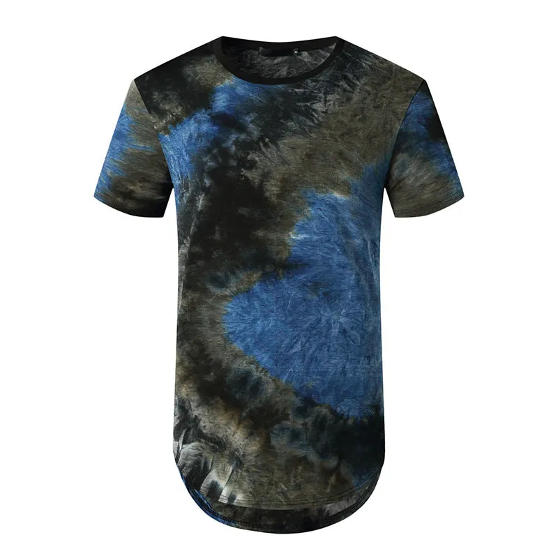 Men Crewneck Tie-Dye Short Sleeves T-Shirt