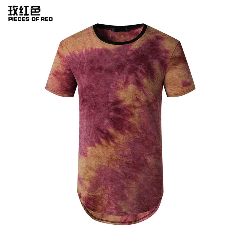 Men Crewneck Tie-Dye Short Sleeves T-Shirt