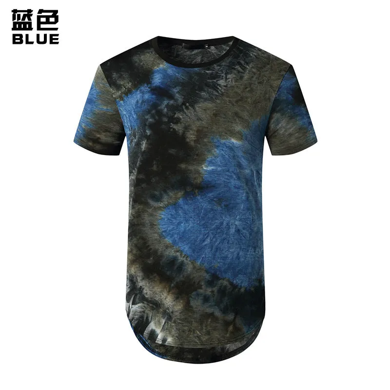 Men Crewneck Tie-Dye Short Sleeves T-Shirt