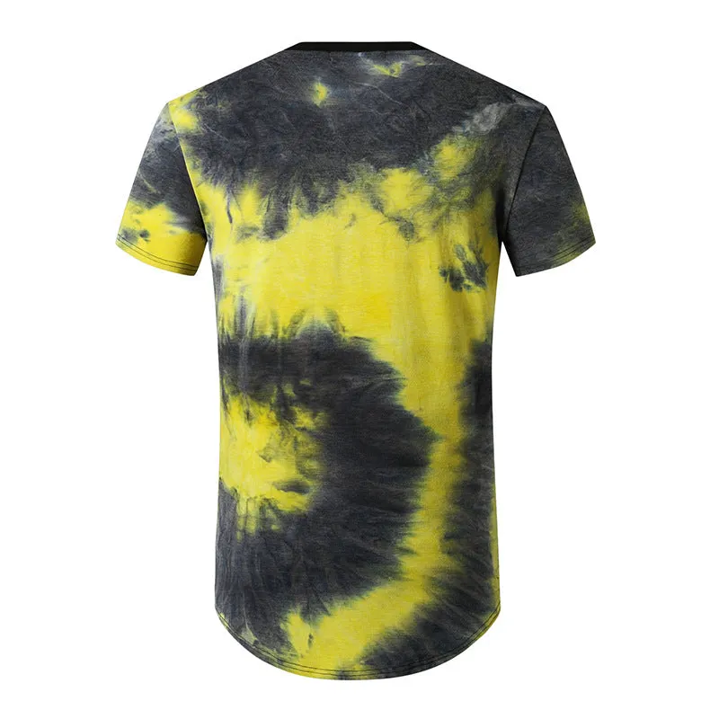 Men Crewneck Tie-Dye Short Sleeves T-Shirt