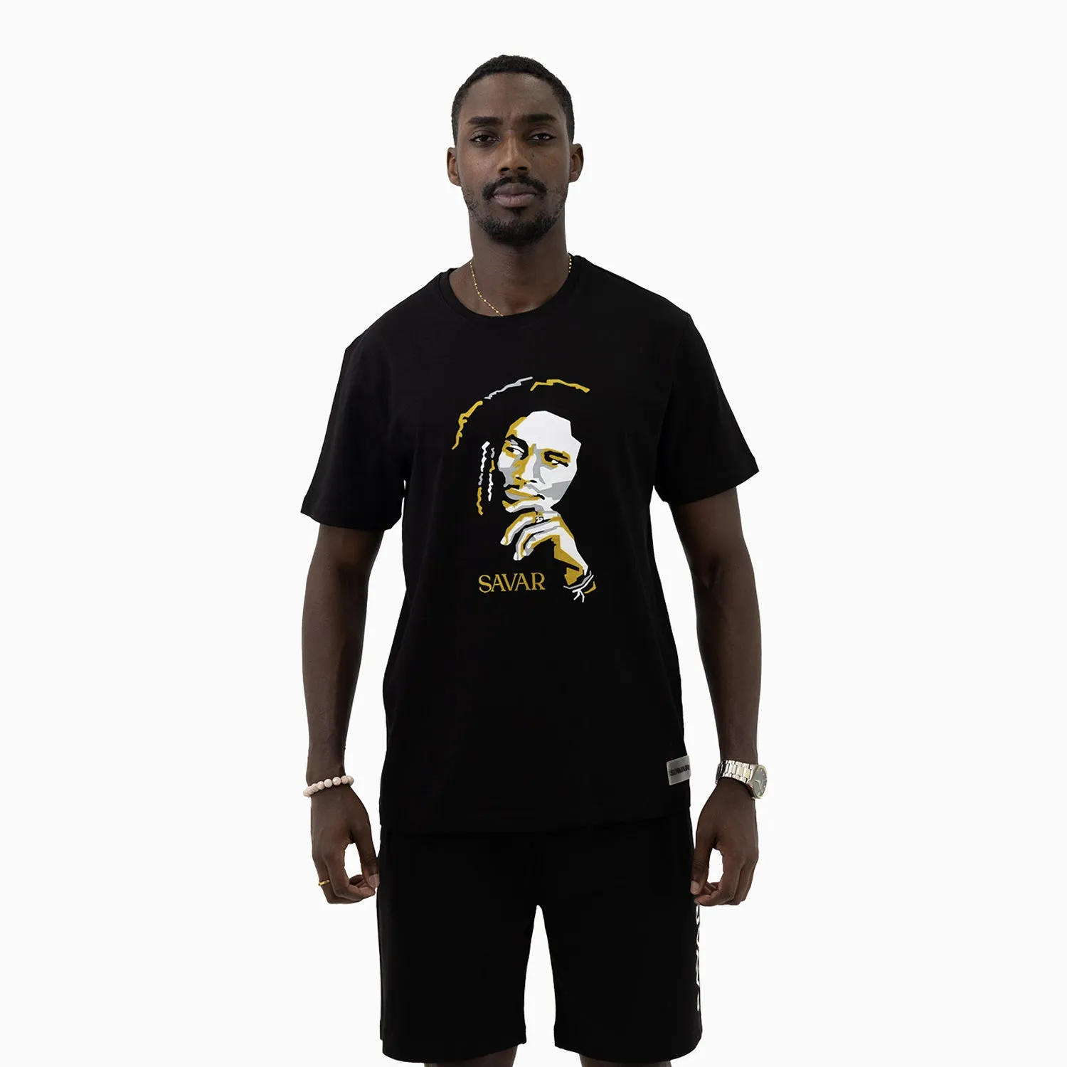 Men's Bob Marley Graphic Short Sleeve T-Shirt