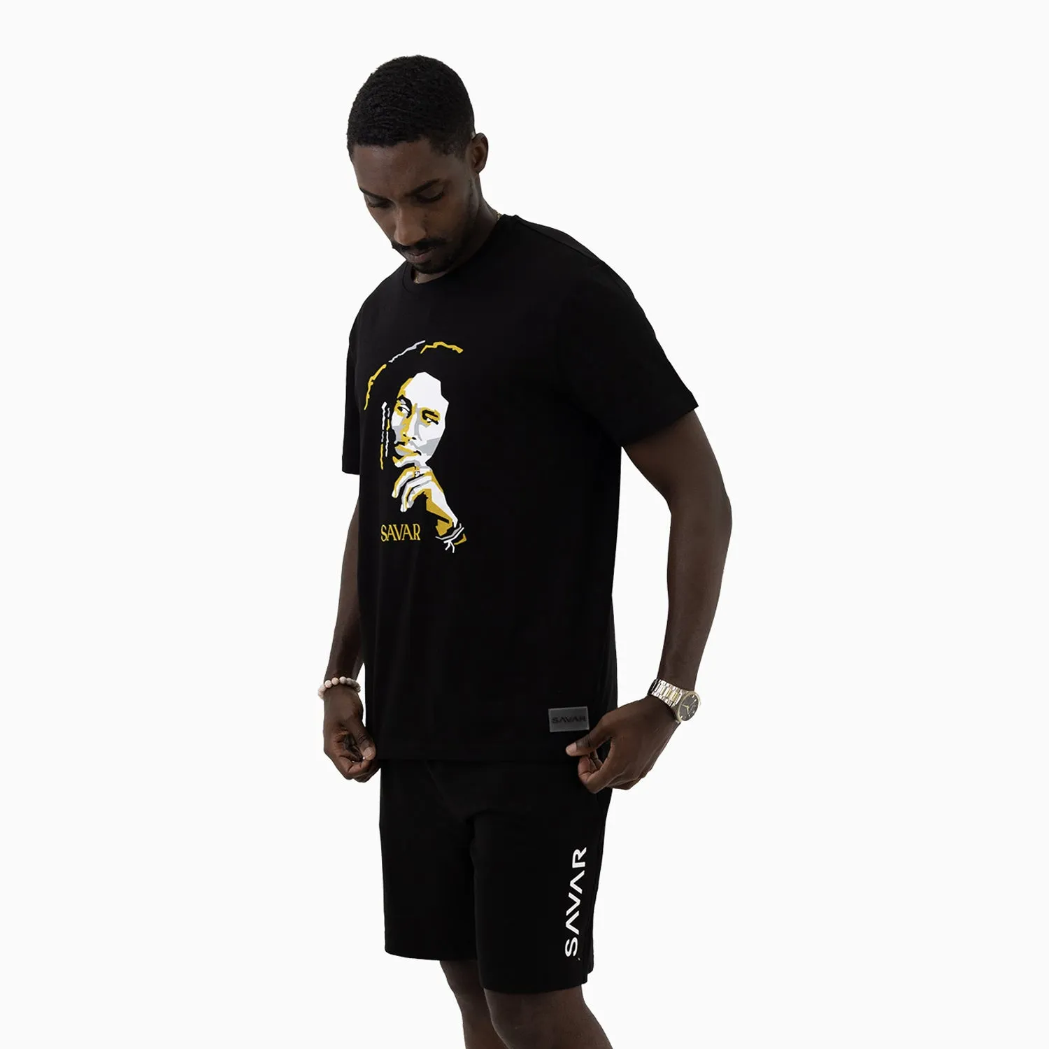 Men's Bob Marley Graphic Short Sleeve T-Shirt