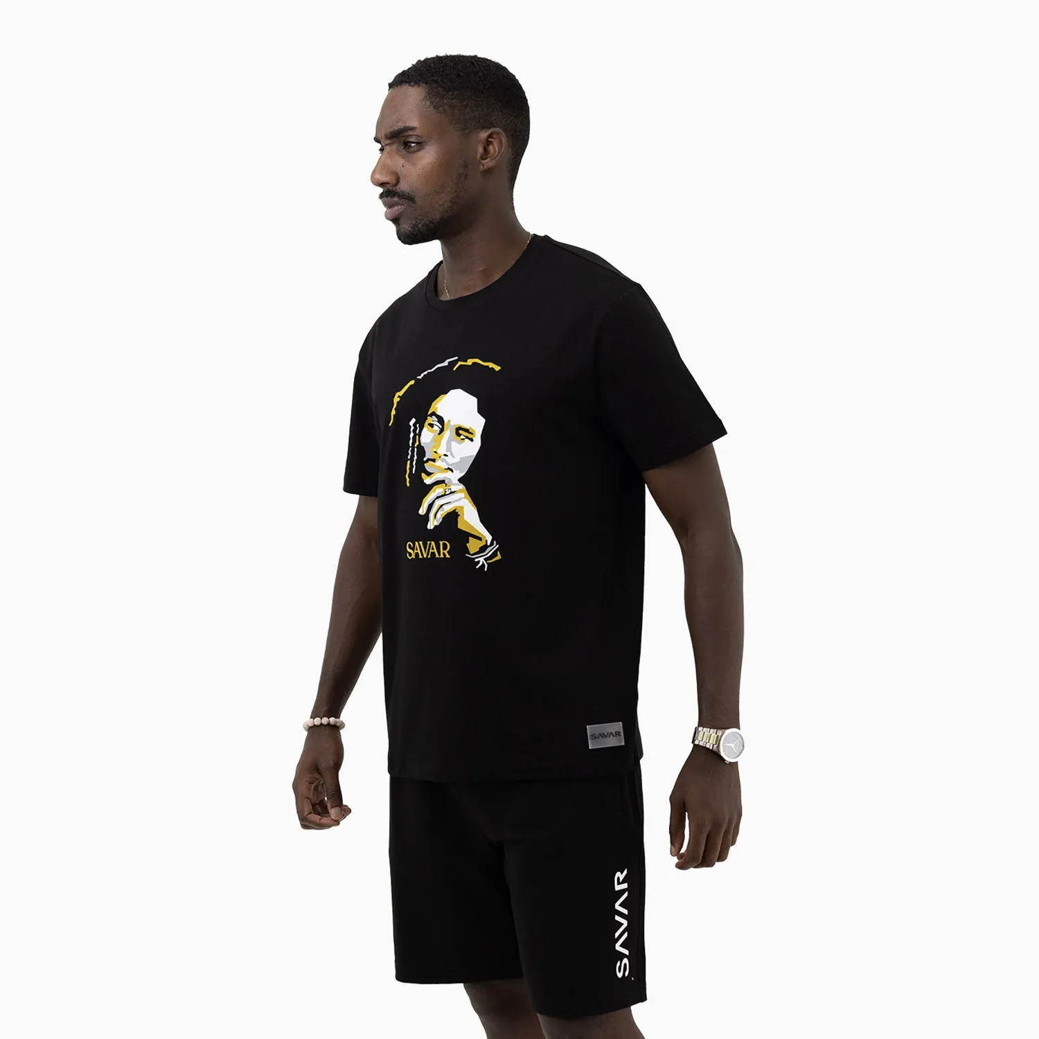 Men's Bob Marley Graphic Short Sleeve T-Shirt