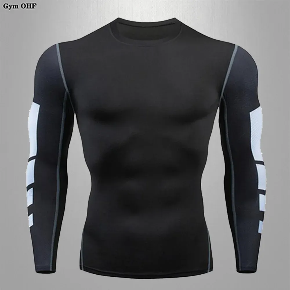 Men's Compression Long Sleeve Running T-Shirt