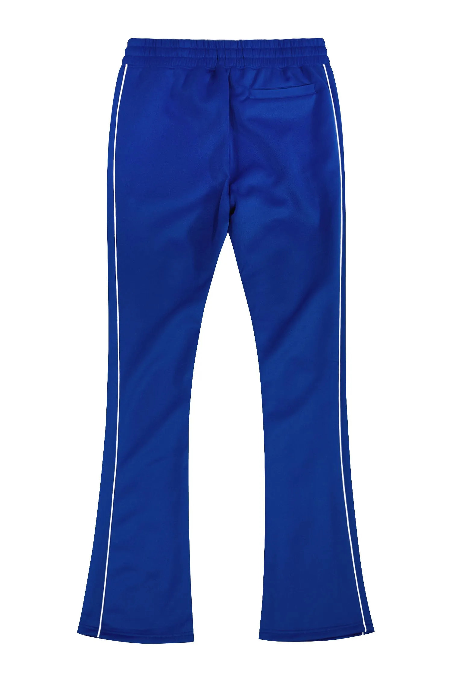 Men's Essential Solid Stacked Fit Flared Track Pants